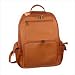 Large Front Zip Laptop Backpack Color: Black