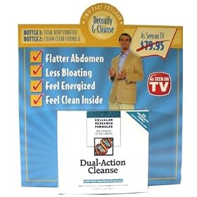 Dual Action Cleanse Colon Therapy Detoxify 2 Part