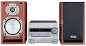 Onkyo CS V  815 Kompaktanlage mit DVD-Player silber/holz