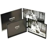Bentley Metals Series Horizontal Double Picture Frame for 5