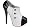 White PU/Black Patent
