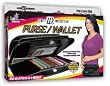 Lady Elegance Theft Id Protector Rfid Purse/wallet- Black