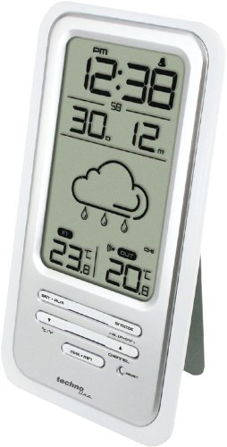 Technoline WS 6720 Wetterstation 2-teilig, silber-weiß