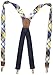 Dockers Men's 1 Inch Plaid Suspenders