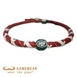 NFL New York Jets Classic Spiral Football Necklace