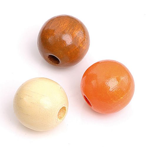 G&uuml;termann / KnorrPrandell  6028310 - Holzkugelperle 8mm lila-mix, 85 St&uuml;ck/Beutel Preisvergleich