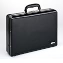 Italian leather attache case Black