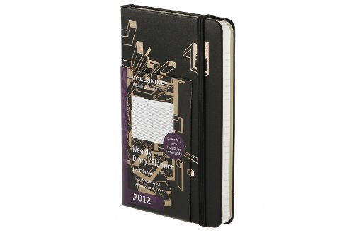 Moleskine 2012 12 Month Community Weekly Planner Horizontal Hard Cover Pocket (Sergey Bakin) (Moleskine Legendary Notebooks (Calendars))