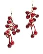 Earrings: Grapes
