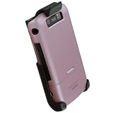 Rubberized Case and Holster for BlackBerry Storm 2 (Pink)