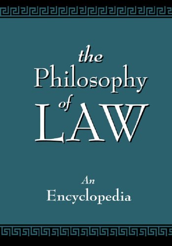 The Philosophy of Law: An Encyclopedia On Sale
