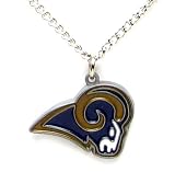 St. Louis Rams Logo Pendant Necklace - NFL Football Fan Shop Sports Team Merchandise