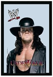 WWE Merchandise - Bar Mirror - The Undertaker (Size: 9" x 12")