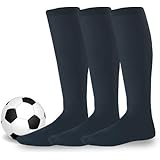 Soxnet Acrylic Unisex Soccer Sports Team Cushion Socks 3 Pack