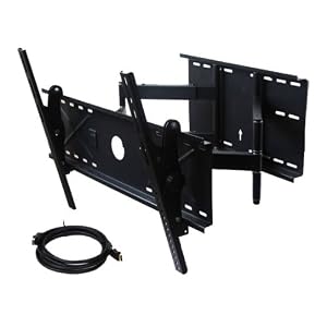 VideoSecu 26 inch Extension Large Heavy Duty Dual Articulating Arm TV Wall Mount for 37