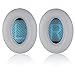 Bose Replacement Ear Pads Kit - JECOBB Ear Cushions for QuietComfort 2, Quiet Comfort 15, QuietComfort 25, QC 35, Ae2, Ae2i, Ae2w, Sound True, Sound Link (Around-Ear Only) Headphones (Silver Gray)