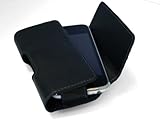 Premium iPhone 4 Marqee Leather Pouch Carrying Case cover Holster with Belt ....