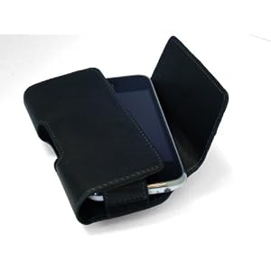 Premium iPhone 4 Marqee Leather Pouch Carrying Case cover Holster with Belt Clip for Apple iPhone 4 / Apple iPhone 3GS / iPhone 3G S / iPhone 3G + VG brand Live * Laugh * Love Silicone Wrist Band!!!