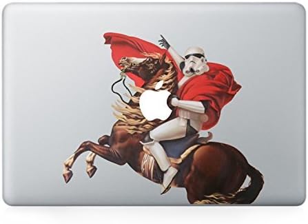 Storm Trooper Riding Napolon's Horse Star Wars MacBook Pro/ Air sticker decal vinyl skin design by Mac Tatt! Customize your Apple computer Laptop!