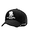 Under Armour Men's WWP STR Cap, Black (001)/White, Medium/Large