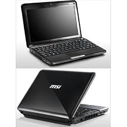 MSI U135-204US 10-Inch Netbook (Black)