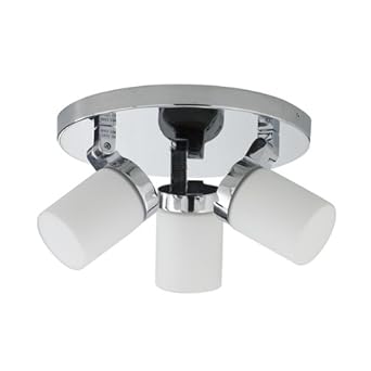 Ex John Lewis Alpha 3 Light Bathroom Ceiling Light: Amazon.co.uk