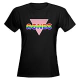 Agnes Gay Pride 001 Gay pride Women's Dark T-Shirt by CafePress