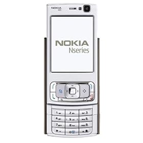 Nokia N95-3 Unlocked Cell Phone with 5 MP Camera, 3G, Wi-Fi, GPS, MP3/Video Player, MicroSD Slot--U.S. Version with Warranty (Silver/Bronze)