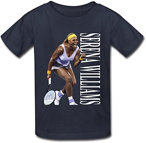 QUEENASBABY Baby's Serena Williams Short Sleeve T Shirt For 6-24 Months Navy