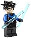 Nightwing - LEGO Batman Minifigure with Batons