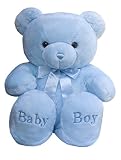 UPC 092943200777 product image for Aurora Plush Baby 36 inches  Comfy Blue Baby Boy Bear | upcitemdb.com