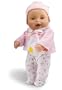 Wild Planet Water Babies 13" Caucasian Infant Pink Daisey Jacket with White Printed Romper