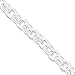 6.75mm, Sterling Silver, Belcher Chain, 24 inch title=