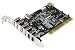 Electronics : PCI 6-USB 2.0+3-Firewire 1394 Controller Combo Card