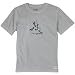 Life is Good Boys Crusher Bike Kick Soccer Short Sleeve Tee