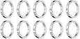 Wheels Manufacturing 1-Inch Spacer (Silver/5mm, Bag of 10)