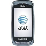 Samsung SGH a877 Impression - Cellular phone - 3G - WCDMA (UMTS) / GSM - touch / slide-out keyboard - crystal blue - AT&T