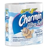 Charmin Ultra Soft, Double Rolls, 4 Count Packs [Amazon Frustration-Free Packaging]
