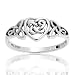 Bling Jewelry Stering Silver Celtic Knotwork Heart Ring
