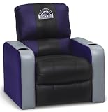 DreamSeat Colorado Rockies MLB Leather Recliner