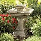 Mayfair Two-tier Solar Fountain