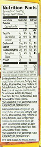 nature valley strawberry yogurt bars