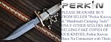 Sale - Handmade Damascus Hunting Knife - Bowie Knife - Mammoth Bone Handle