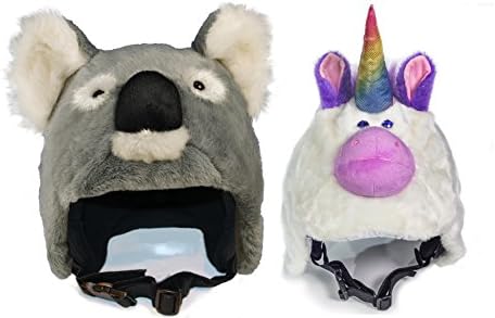 Fun Helmet Cover bundle Kookie the Koala Bear (with Squeaker) And Angel the U...