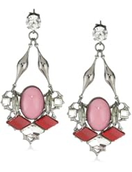 Anton Heunis Crystal Cluster Drop Earrings