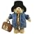 Rainbow Designs Paddington Bear 50th Anniversary Bear, 20cm in blue jacket with suitcase and black hat.