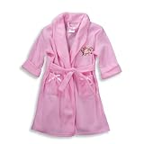 Gyrl Co - Toddler Girl Fleece Robe, Pink