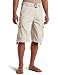 Company 81 Men's Fashion Ripstop Cargo Short, Stone, 36/Regular