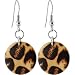 Jewelry : Circular LEOPARD Earrings