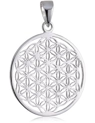 VINANI brand Germany 925 Sterling Silver Women Pendant Flower of Life small ALB-EZ